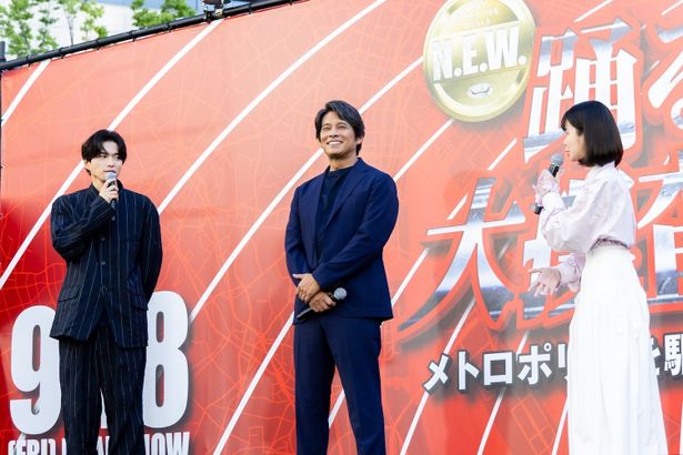 青島と出会い、変化していく新メンバーの表情にも注目だ