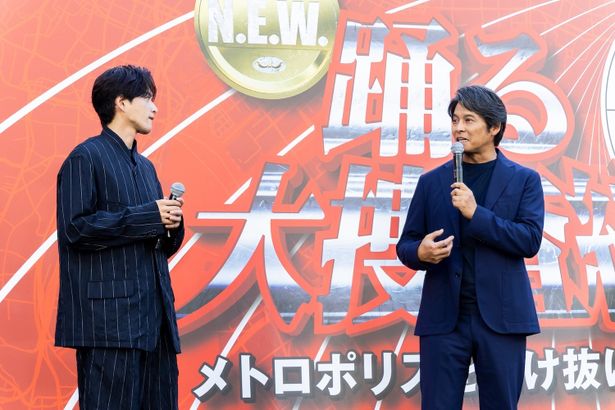 『踊る大捜査線 N.E.W. メトロポリスを駆け抜けろ！』「公開直前！大阪も駆け抜けや！」イベントの様子