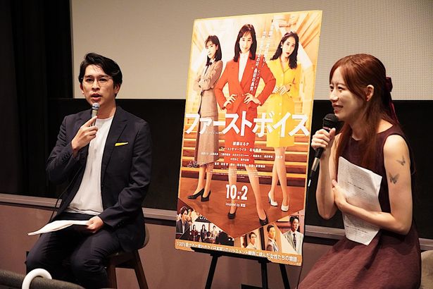 上映後の会場で、本作のテーマ性や衣装、キャスト陣の熱演など見どころを語り合った