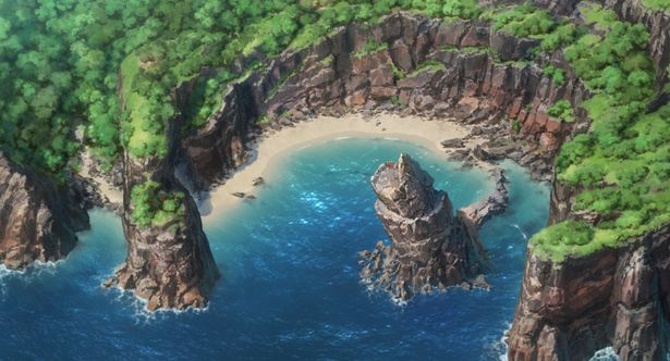 本作の舞台は、島根県・隠岐がモデルとなっている