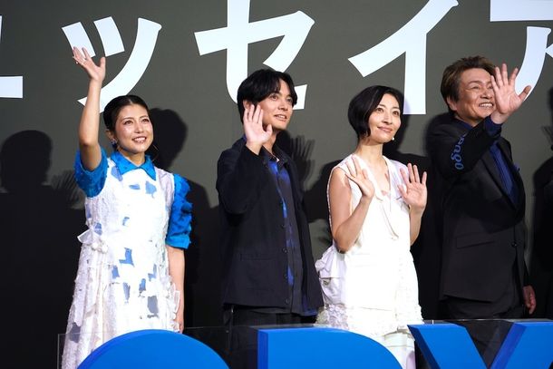 映画『オデュッセイア』(公開中)の大ヒット記念を記念した「吹替版上映イベント」に吹替えキャストが登壇！