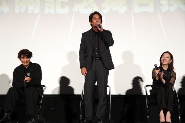 『踊る大捜査線 N.E.W. メトロポリスを駆け抜けろ！』公開記念舞台挨拶の様子