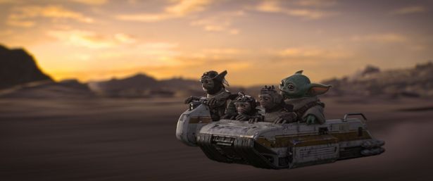 『スター・ウォーズ／マンダロリアン・アンド・グローグー場面写真