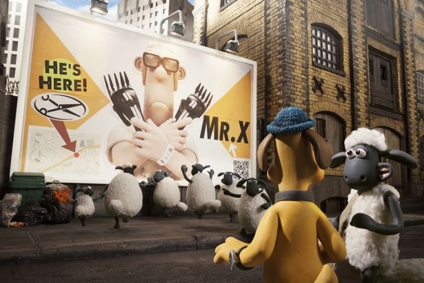 『X-MEN』の小ネタも登場する(『映画 ひつじのショーン～バック・トゥ・ザ・ホーム～』)