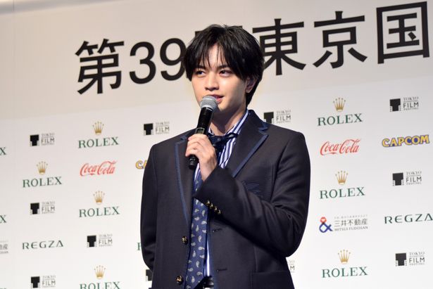 第39回東京国際映画祭フェスティバル・ナビゲーターに就任した中島健人