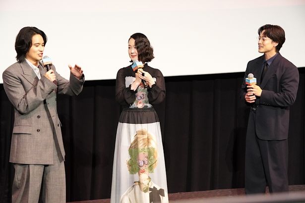 『本当にあった話（の話）』公開記念舞台挨拶の様子