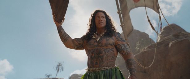 アニメーション版に続いてドウェイン・ジョンソンがマウイに！