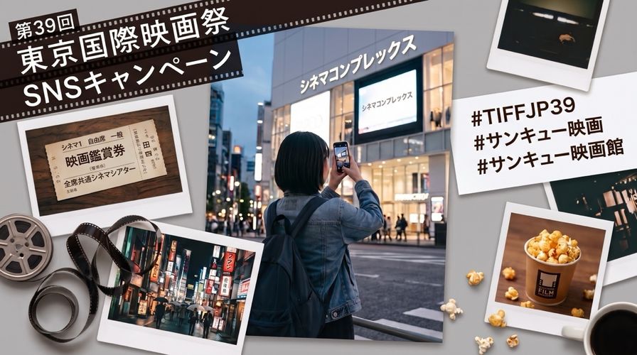 「第39回東京国際映画祭」映画祭をさらに盛り上げる参加型SNSキャンペーンの実施が決定！