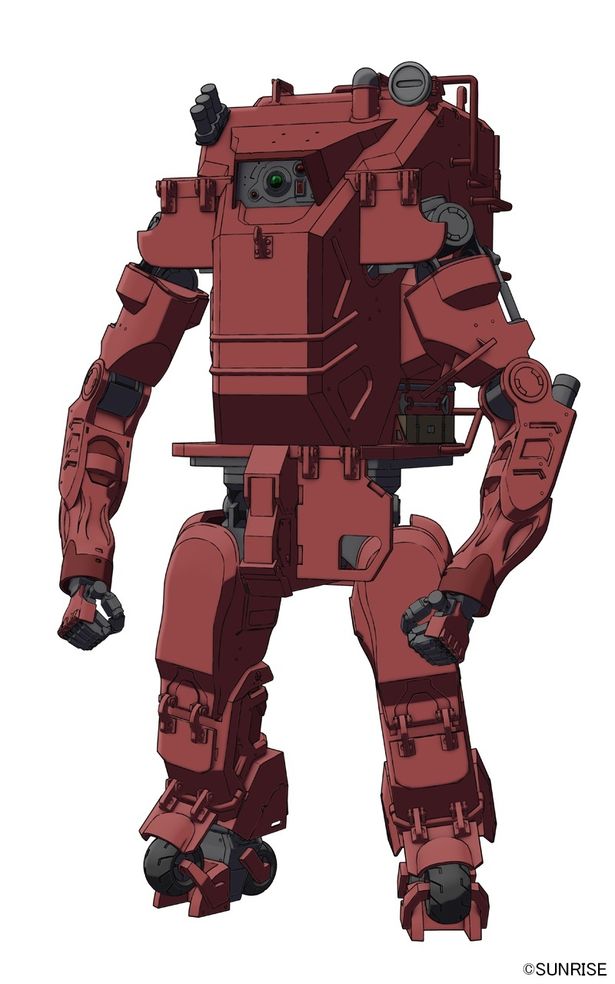後期改良型をヴァルキュリア戦線用に改修した、バララント軍の主力AT「ブロッカー　B・ATM-02-V」