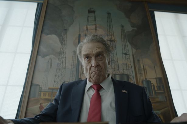 ジョン・グッドマン演じるコンプソン大統領
