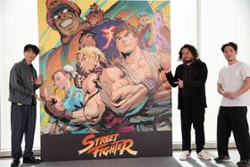 『ストリートファイター／ザ・ムービー』大ヒット祈願として、ペインティングイベントが開催！