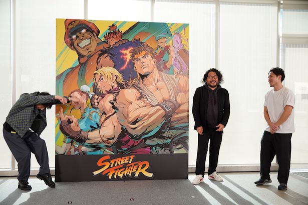 『ストリートファイター／ザ・ムービー』大ヒット祈願イベントの様子