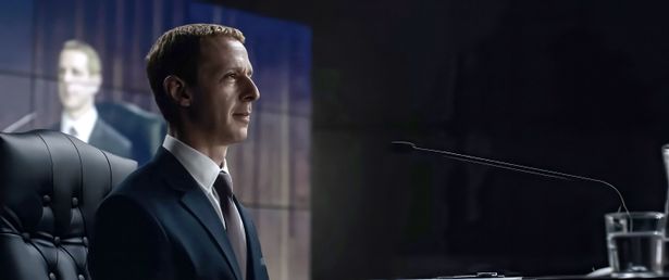 『The Social Reckoning』でマーク・ザッカーバーグ役を演じたジェレミー・ストロング