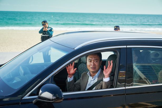 チョ・ウジンにとって映画単独初主演作となった『ハード・ヒット 発信制限』