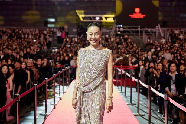 アジア映画人賞を受賞したミシェル・ヨー