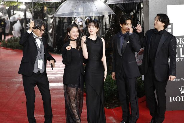 第39回東京国際映画祭、レッドカーペットイベントの様子