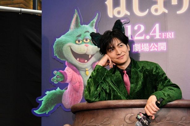 【写真を見る】ビーフにちなみ、生田斗真が“猫耳”姿を披露！「ハロウィンですからね」