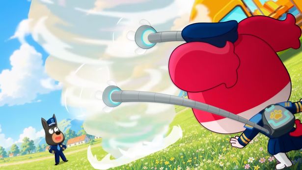 『劇場版ラブールけいぶ 大ピンチ！ねらわれたマンゴーフェスティバル』場面カット