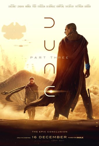 宇宙を征服した皇帝ポールが自らの運命に苦悩する…『デューン 砂の惑星 PART3』最終予告＆海外版ポスター解禁！ 