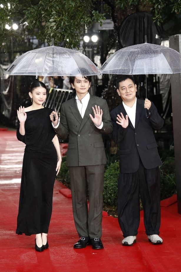 『君の話』から、北村匠海、出口夏希、中川龍太郎監督が登壇
