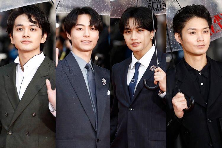 作間龍斗のエスコート姿に歓声！中島健人、北村匠海、磯村勇斗ら第39回東京国際映画祭レッドカーペットのメンズルックを一挙紹介