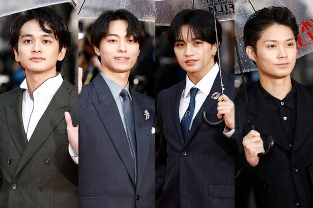 第39回東京国際映画祭のレッドカーペットに登場した作間龍斗、中島健人ら男性ゲストのファッションに注目！