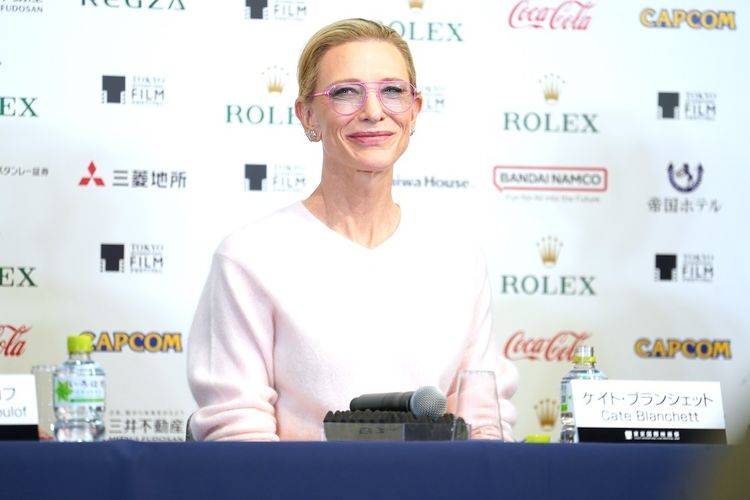 ケイト・ブランシェットが来日！「どんなストーリーを語ってもいい」東京国際映画祭で”ディスプレイスメント・フィルム・ファンド”に込めた思いを語り、アカデミー賞の変化にも感謝