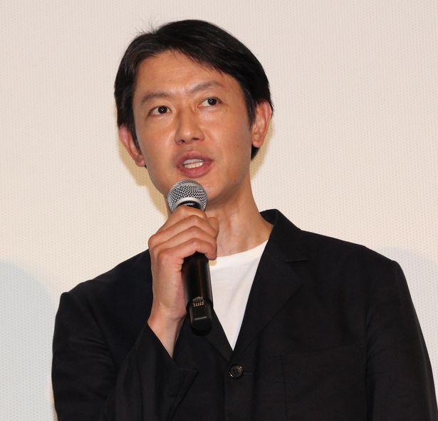 舞台挨拶に登壇した筒井道隆