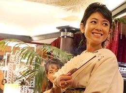 男たちの熱いぶつかり合いを描く『孤狼の血』でクラブママを演じている真木よう子