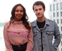 とっても仲良し！来日を果たしたディラン・ミネットとアリーシャ・ボー