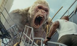 巨大化した動物たちが大暴れする『ランペイジ 巨獣大乱闘』