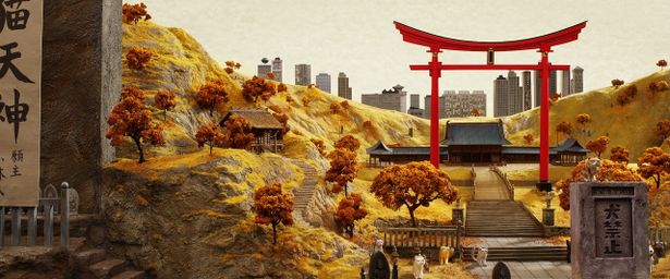 なじみ深い鳥居のある風景もどこかファンタジック