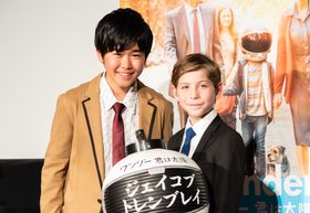 11歳のジェイコブ・トレンブレイと13歳の鈴木福が対面！