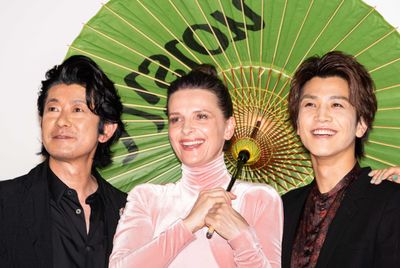 『Vision』公開記念舞台挨拶にジュリエット・ビノシュが来日！