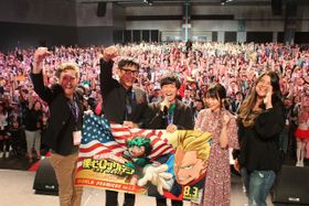 日米声優キャストが夢の共演！“ヒロアカ”劇場版のワールドプレミアが開催