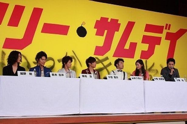 会見は和気あいあいとした雰囲気