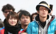 ゆうばり国際ファンタスティック映画祭で初対面したク・ヘソンと小栗旬