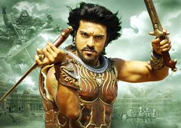 愛の戦士バイラヴァを演じるのはテルグ映画のトップスター、ラーム・チャラン