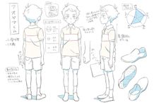石田監督のこだわりが詰まったキャラクター設定画を大公開！