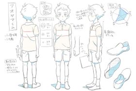 石田監督のこだわりが詰まったキャラクター設定画を大公開！