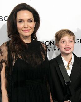 アンジーと娘のシャイロ