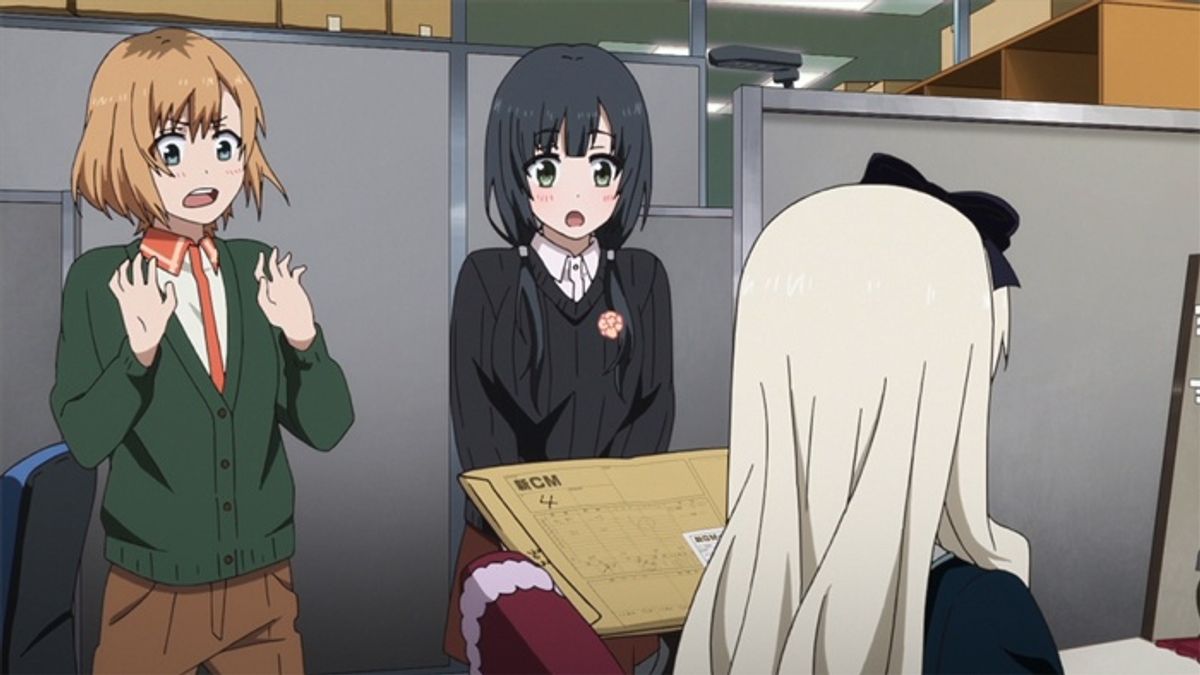 ややこしや？“アニメの中の”アニメ制作会社が制作中の“実在の企業CM”が