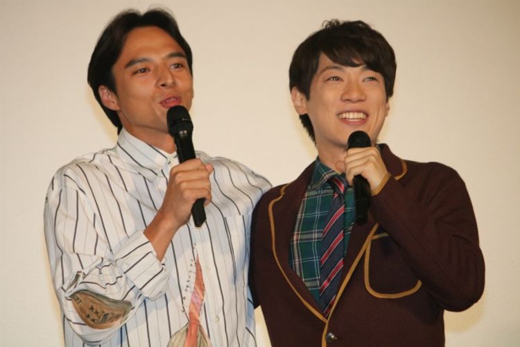 満島真之介、大ファンの横山だいすけとの対面に大興奮「お尻から汗かいてます」