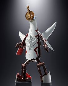 太陽の塔がなんとロボットへと変身してしまう「超合金 太陽の塔のロボ Jr.」