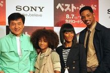 ジャッキー・チェンとウィル・スミス一家が来日記者会見！
