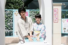 イベントでは、2人の手形も作成