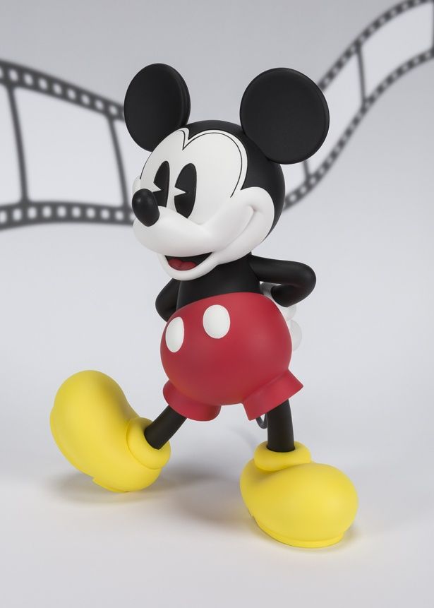 パイカット・アイと呼ばれる目が特徴的な30年代版ミッキー(ミッキーマウス 1930s)