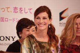 ビッグスマイルがまぶしいジュリア・ロバーツ