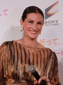 ビッグスマイルでプレミアに登場したジュリア・ロバーツ