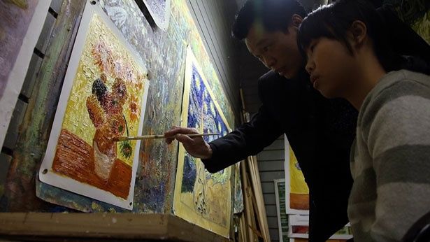複製画のテクニックは後進へと引き継がれていく